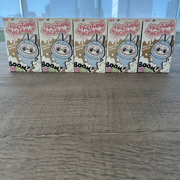 NIB BRAND NEW LABUBU MACARON - GREEN GRAPE - From POPMART! - Picture 3 of 7